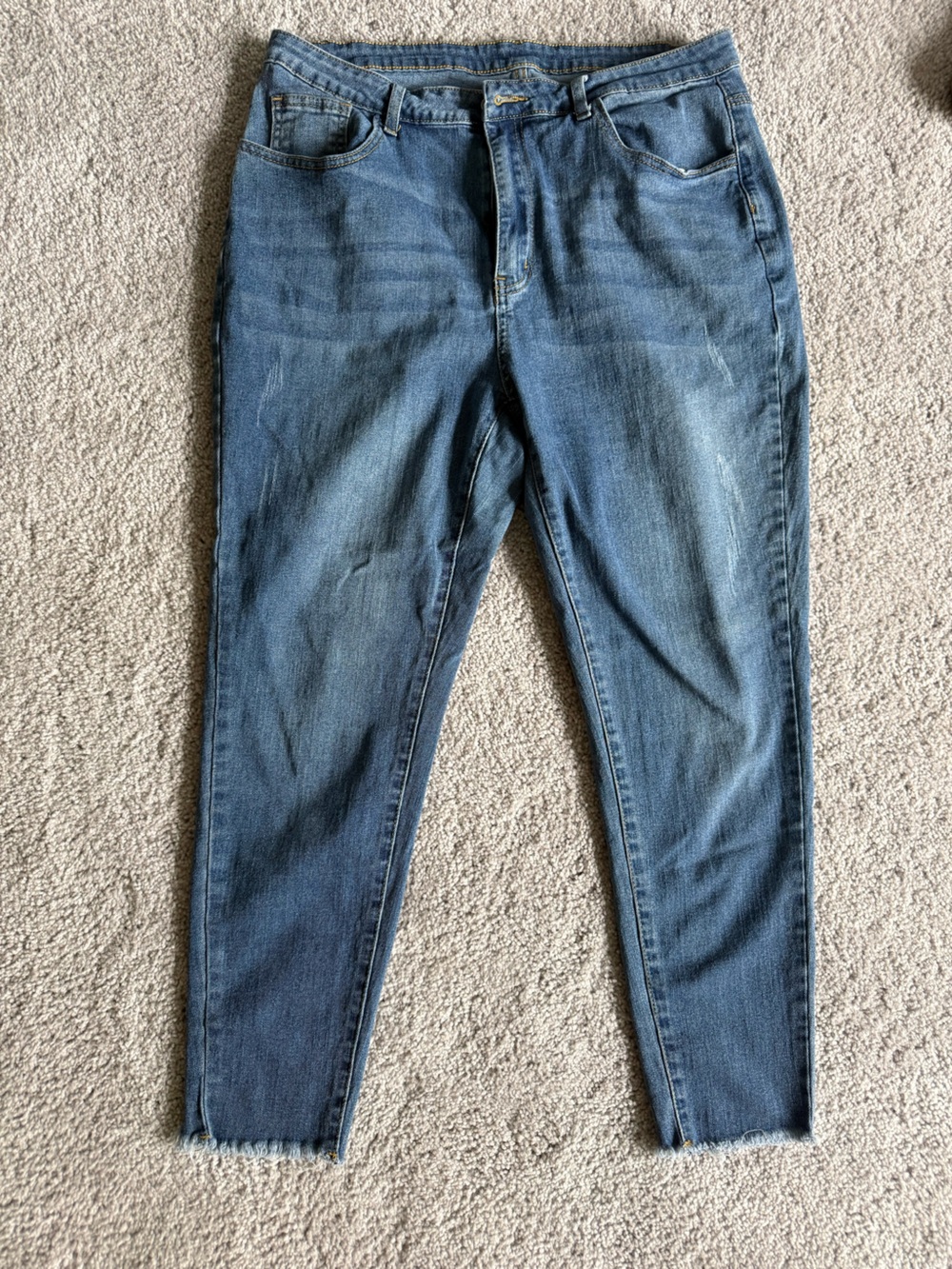 SHEIN Blue Women's Skinny Jeans